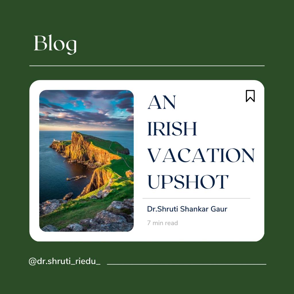 An Irish Vacation Upshot