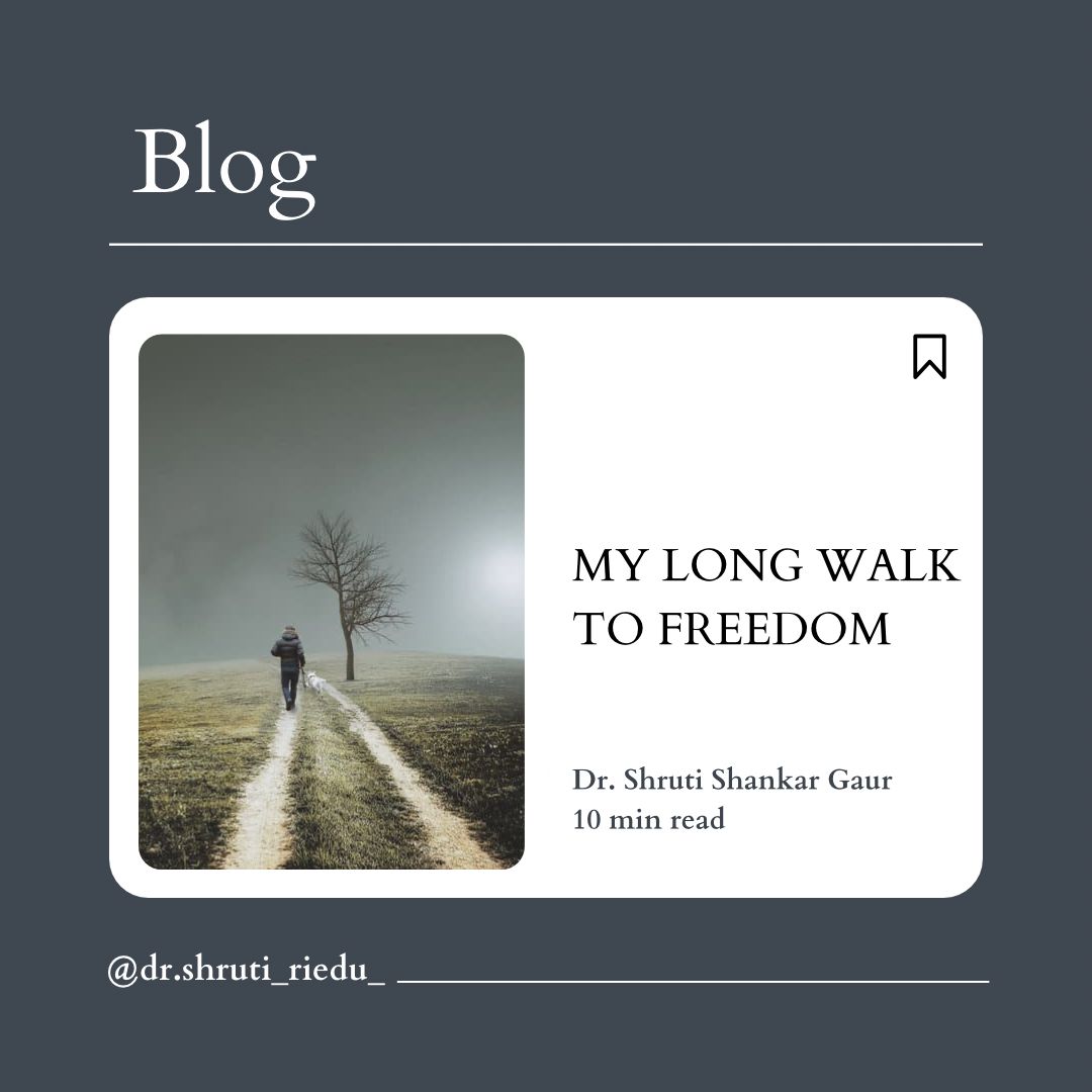 My Long Walk To Freedom
